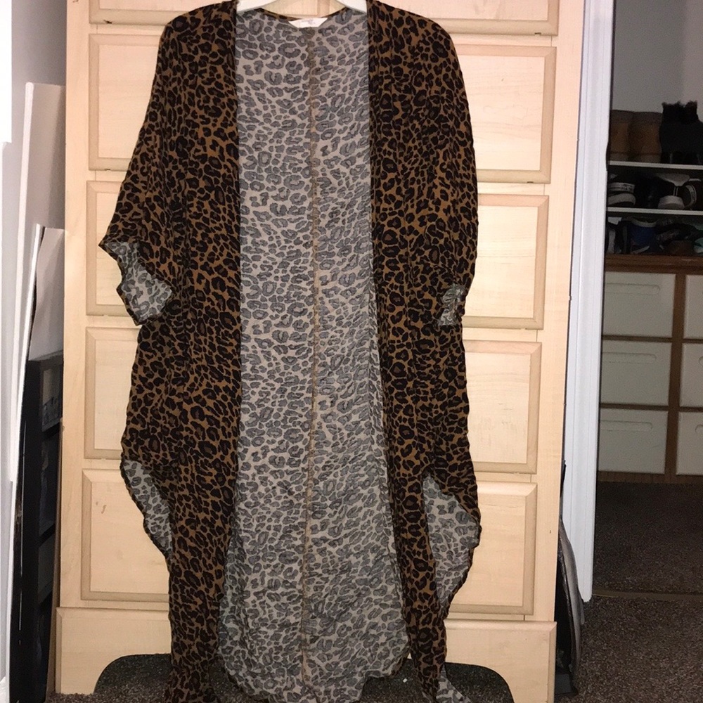 Animal Print Cover Up